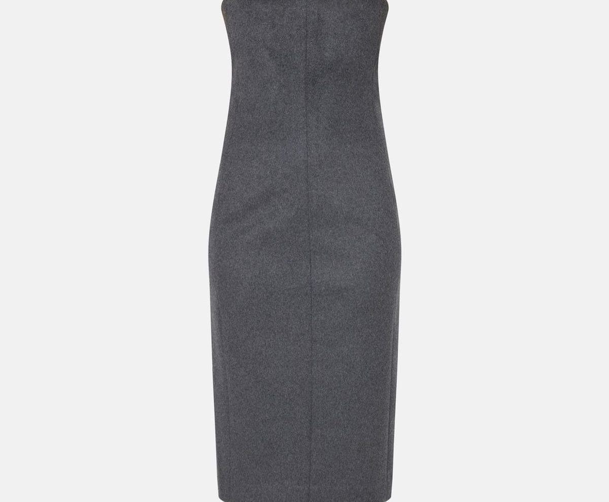 Calvin Klein Bandeau dress Grey – снимка 4 от 5