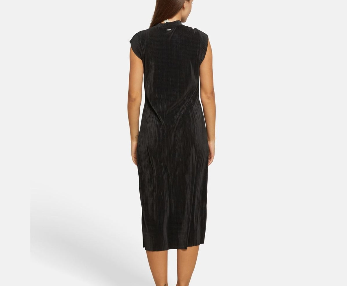 Calvin Klein Ribbed dress Black – odjeća – fotografija 4 od 5