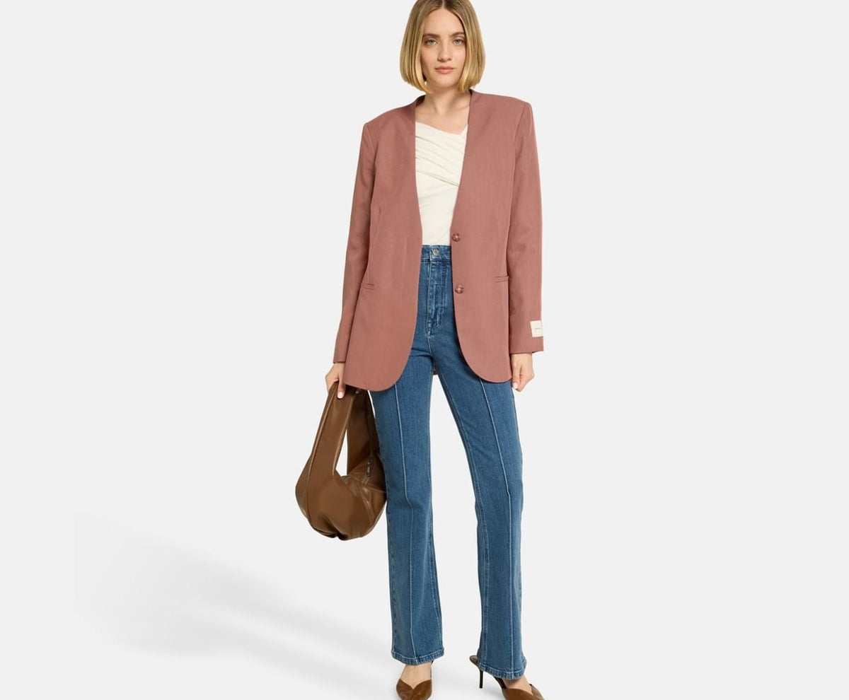 Calvin Klein Blazer Mauve – kläder – foto 6 av 6