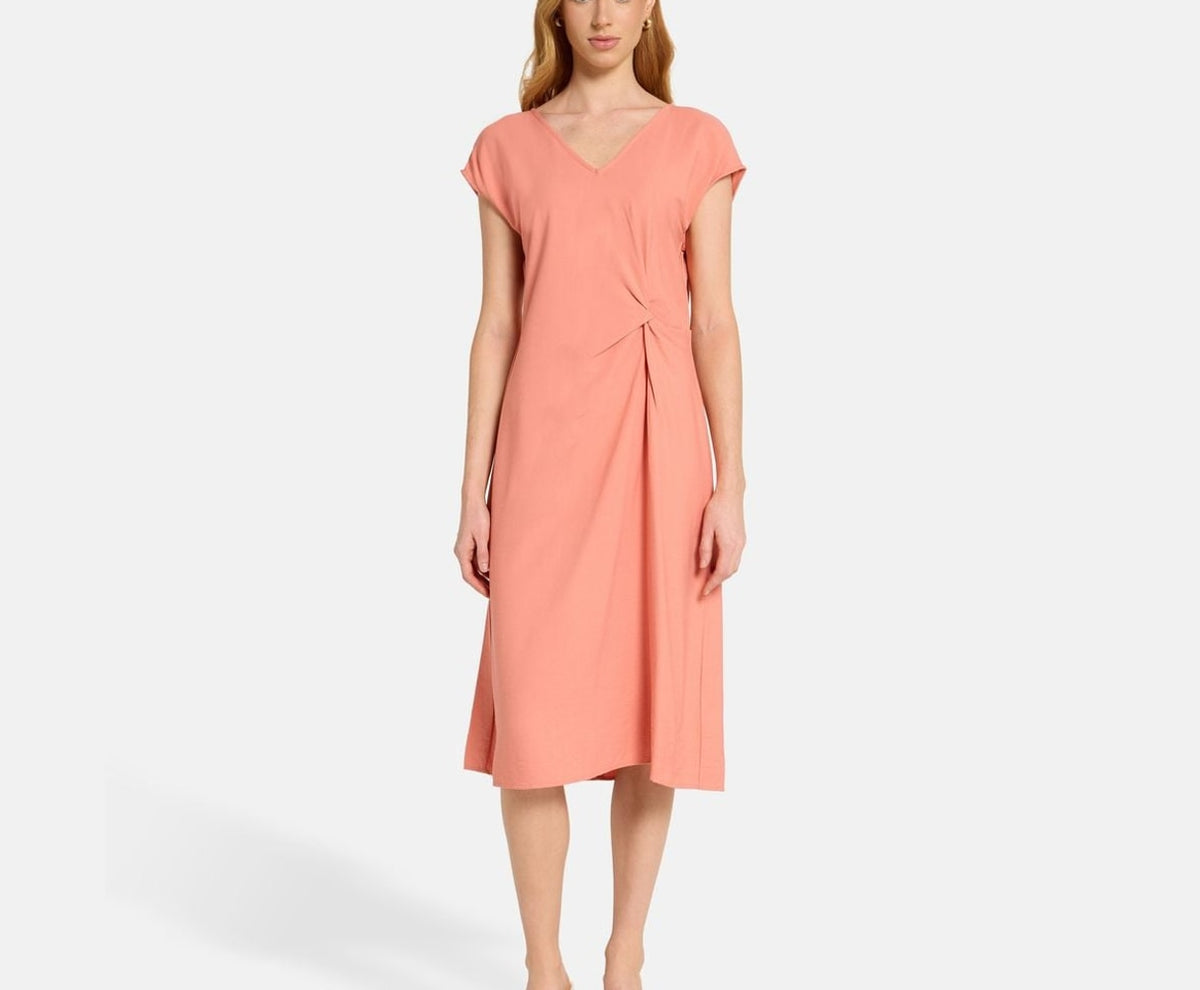 Calvin Klein Midi dress Orange – ruházat – fotó 2/5