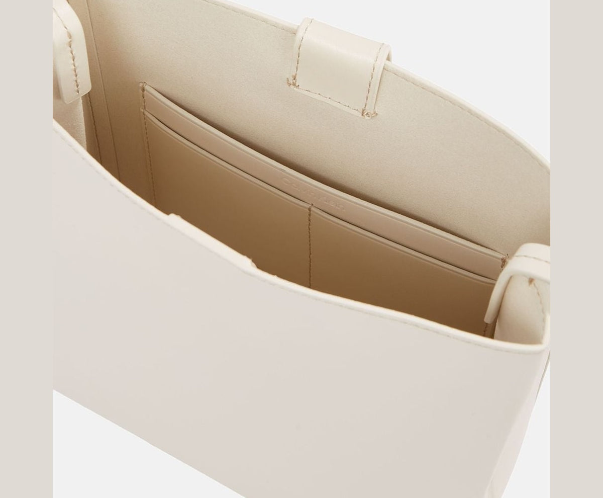Calvin Klein Leather cross body bag White – tas – foto 3 van 5