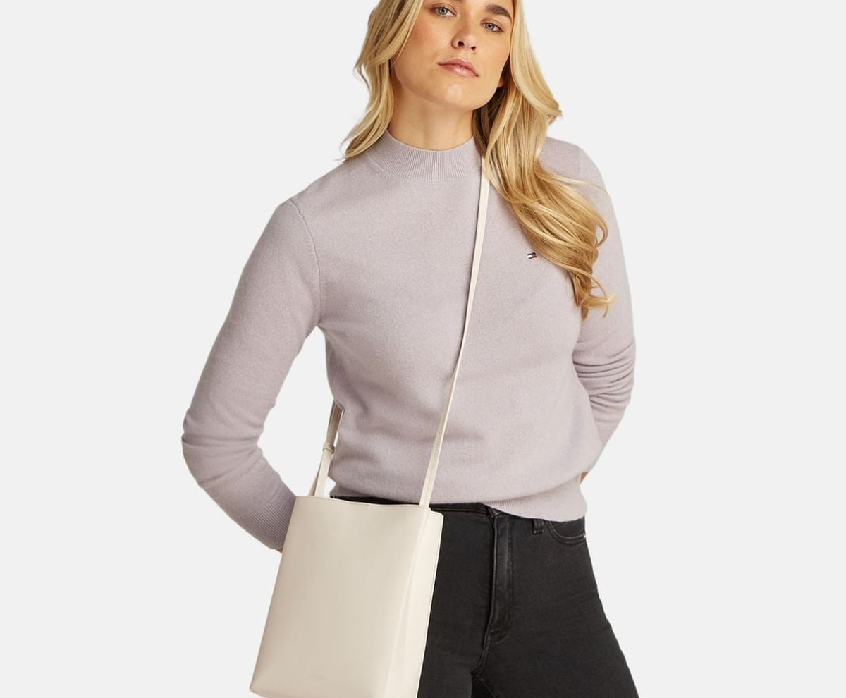 Calvin Klein Leather cross body bag White – tas – foto 5 van 5