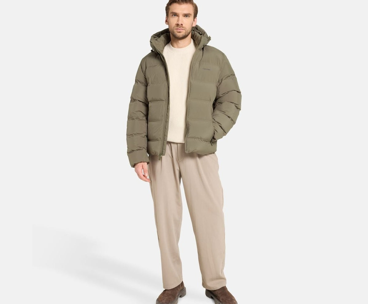 Calvin Klein Down jacket Taupe – яке – снимка 5 от 5