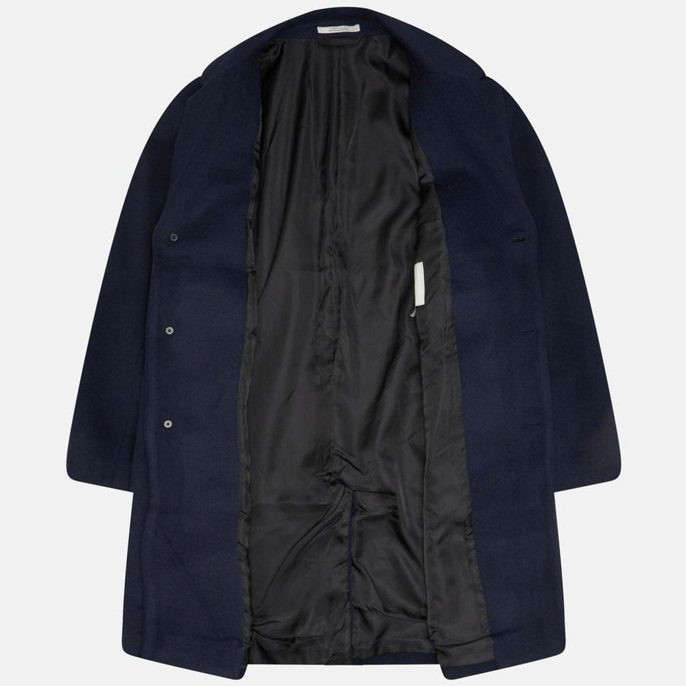 Calvin Klein Wool-blend coat Blue – kurtka – zdjęcie 5 z 6