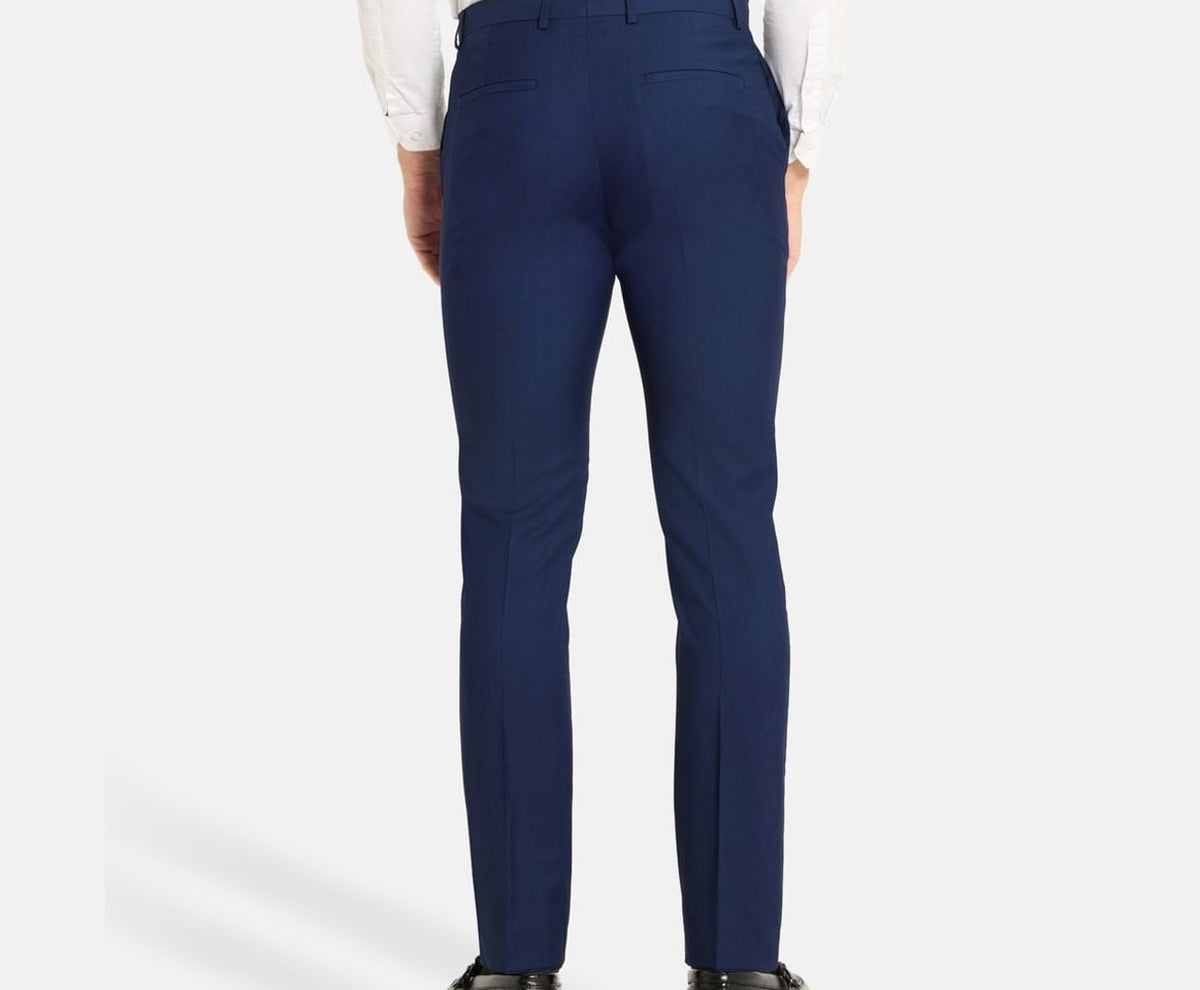 Calvin Klein Business trousers Dark Blue – панталон – снимка 4 от 5