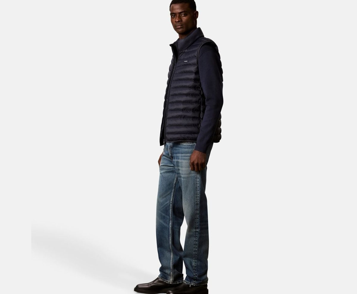 Calvin Klein Quilted gilet Dark Blue – jacket – photo 5 of 5