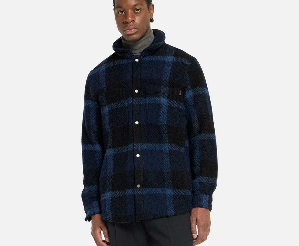 Timberland Wool-blend shacket Midnight Blue – одяг – фото 2 з 6