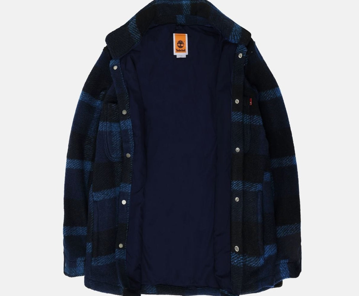 Timberland Wool-blend shacket Midnight Blue – одяг – фото 5 з 6