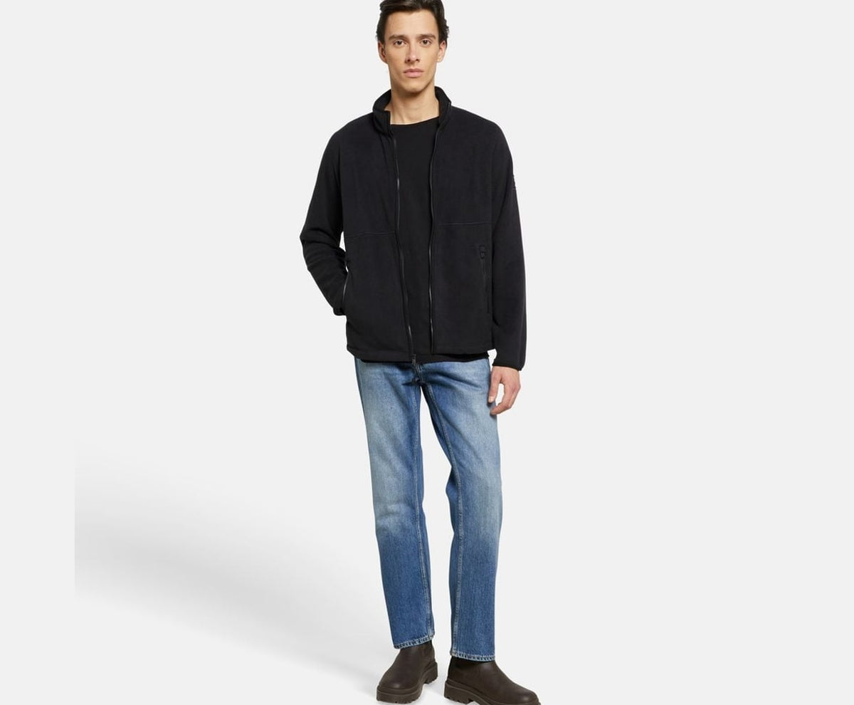Timberland Fleece jacket Black – jakke – foto 5 af 5
