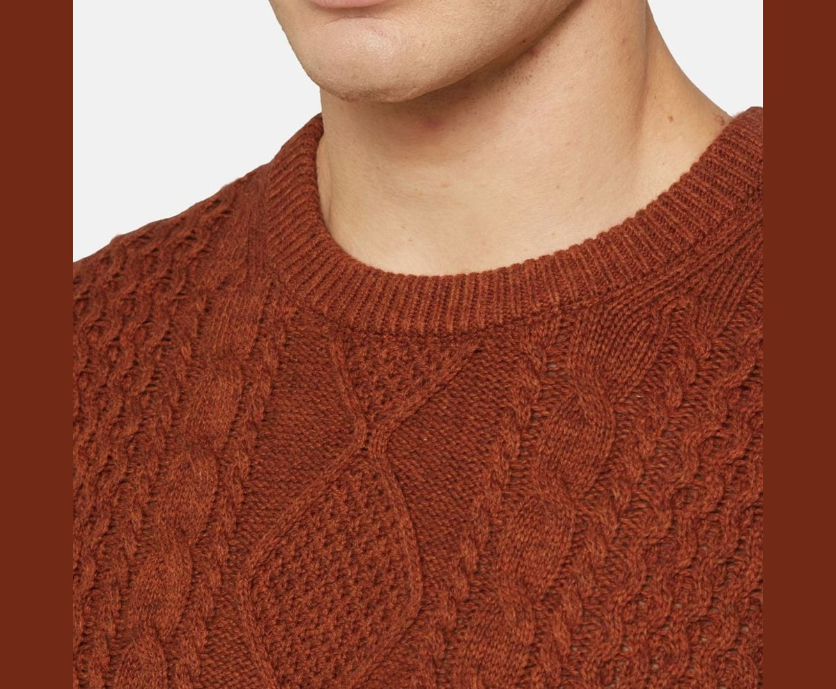 Timberland Knitted jumper Phillips Brook Cherry Red – облекло – снимка 3 от 5