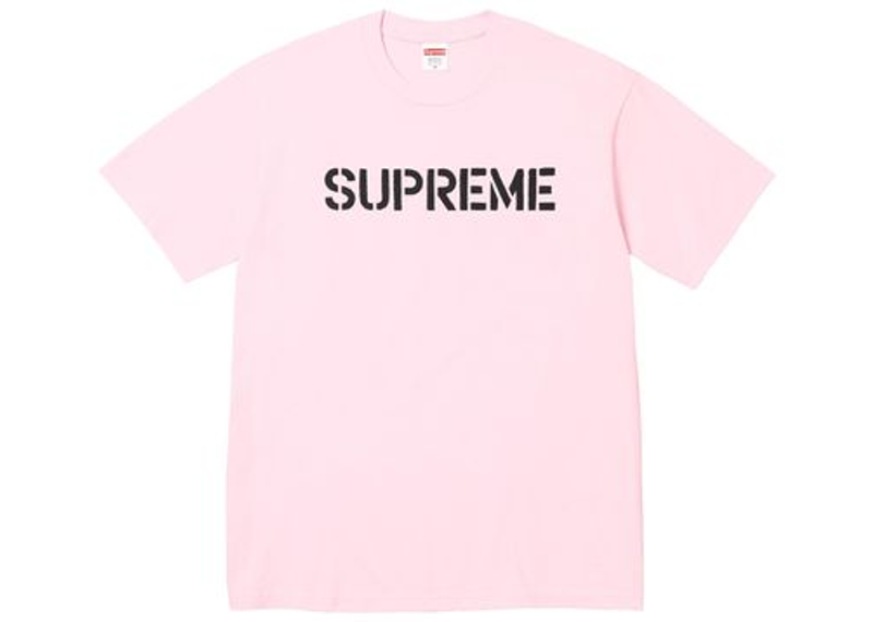 Supreme Hard Tee Light Pink