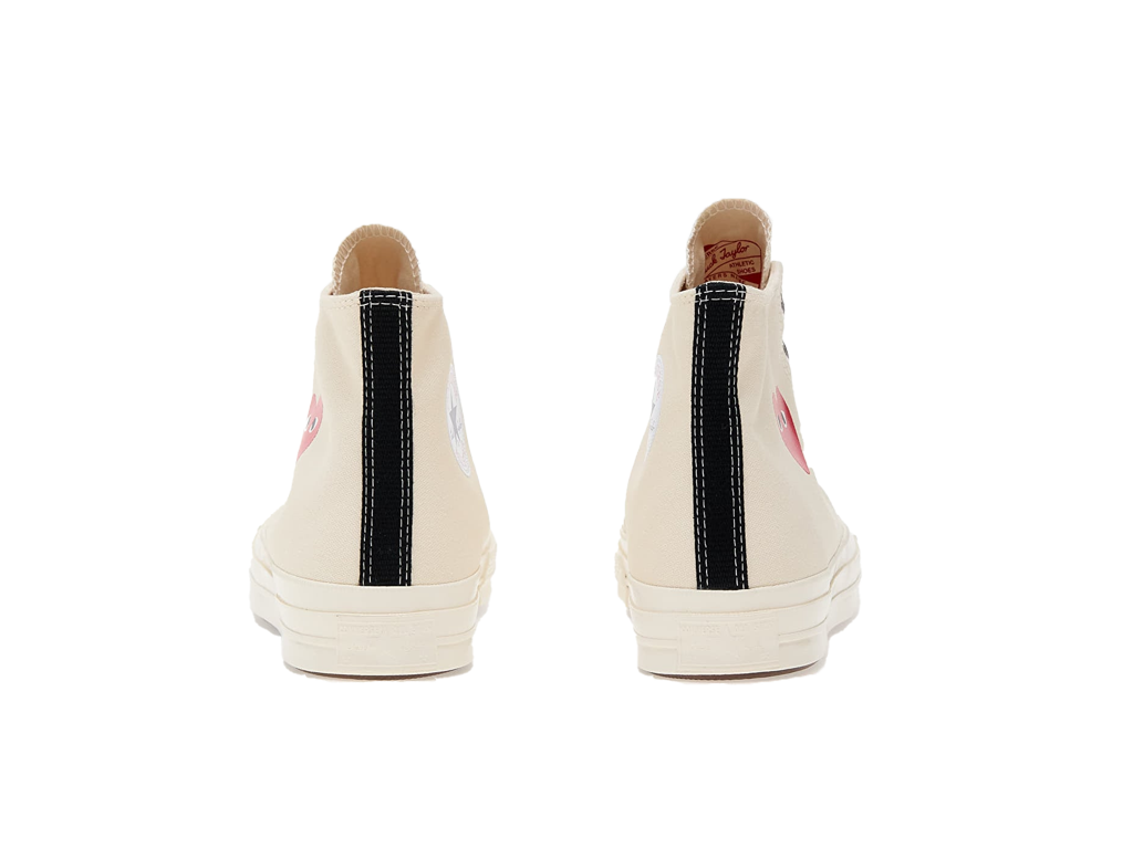 Comme des Garçons Play x Converse Chuck 70 High Milk – tenisky – fotka 3 z 3