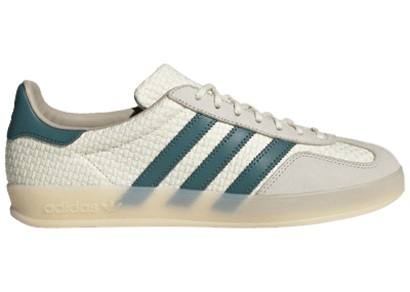 adidas Gazelle Indoor Cotton Weave Pack - Cream Preloved Teal