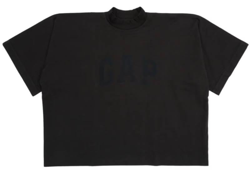 Yeezy Gap Dove No Seam Tee Black-Yeezy-pikastore.cz