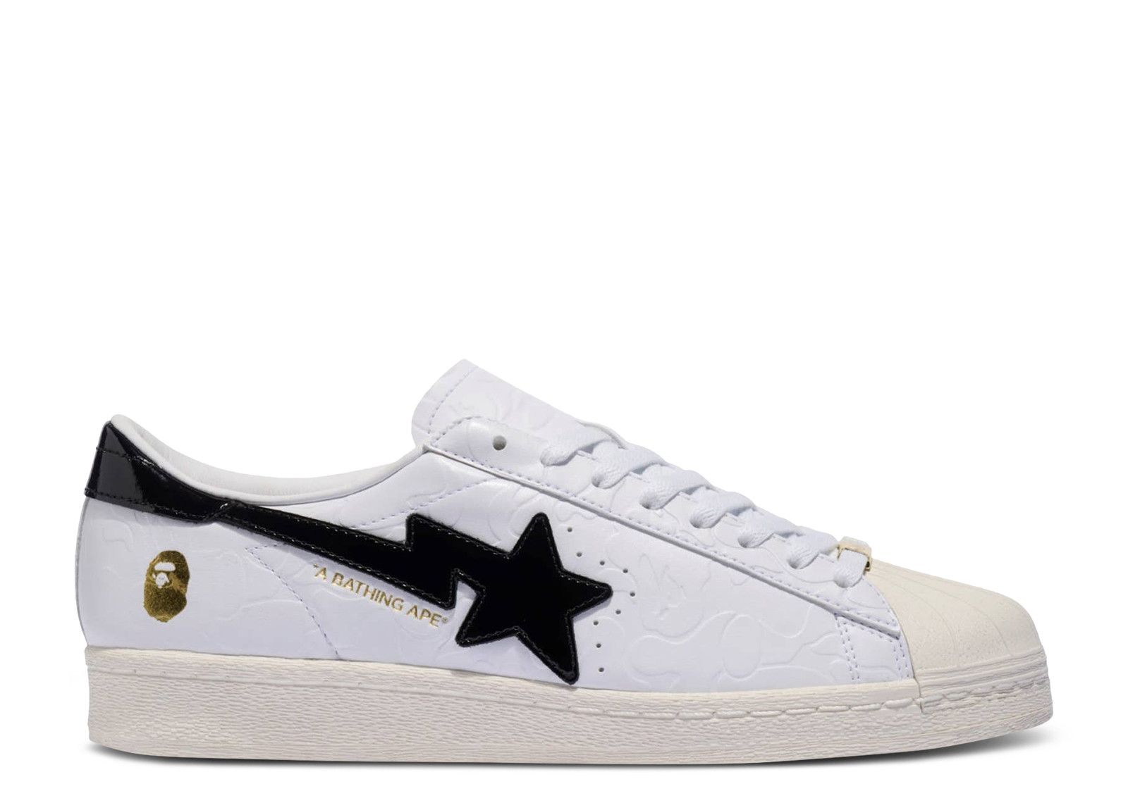A Bathing Ape x Superstar Vintage White Black-Adidas-pikastore.cz