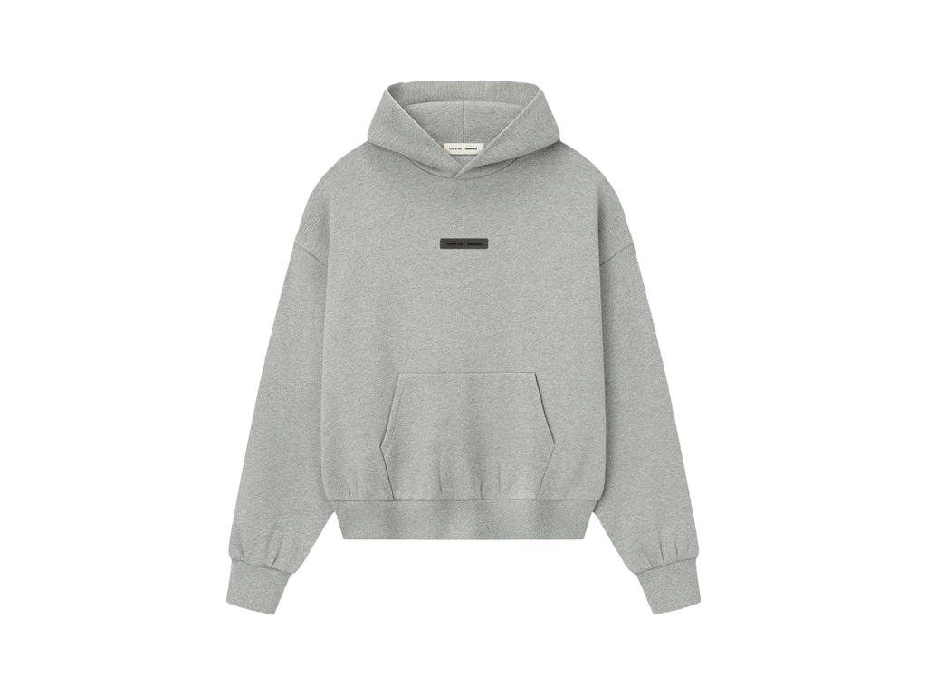 Fear of God Essentials Classic Hoodie Concrete Heather-Fear of God-pikastore.cz