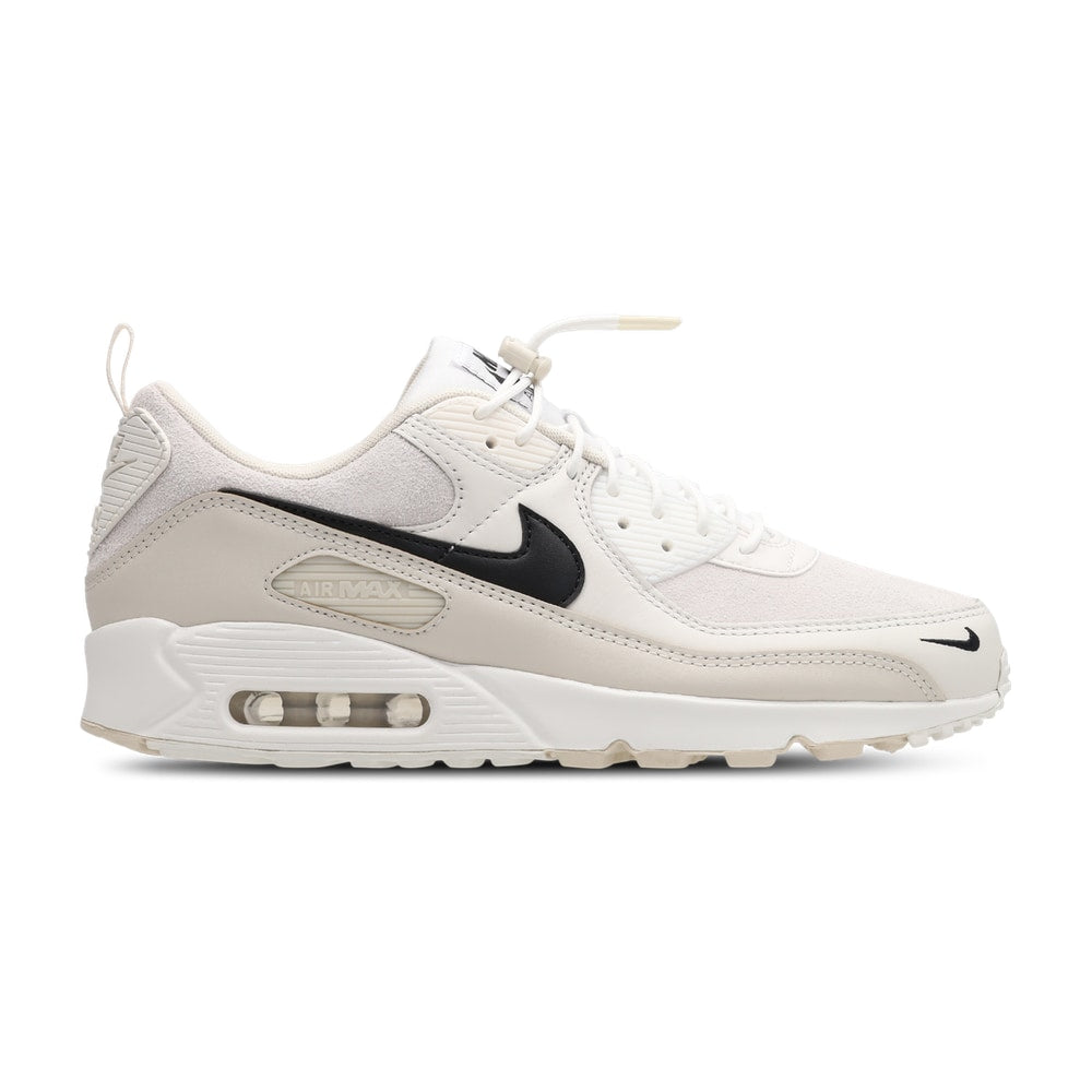 Nike Air Max 90 White Black Lt Orewood Brn – sneakersy, biały
