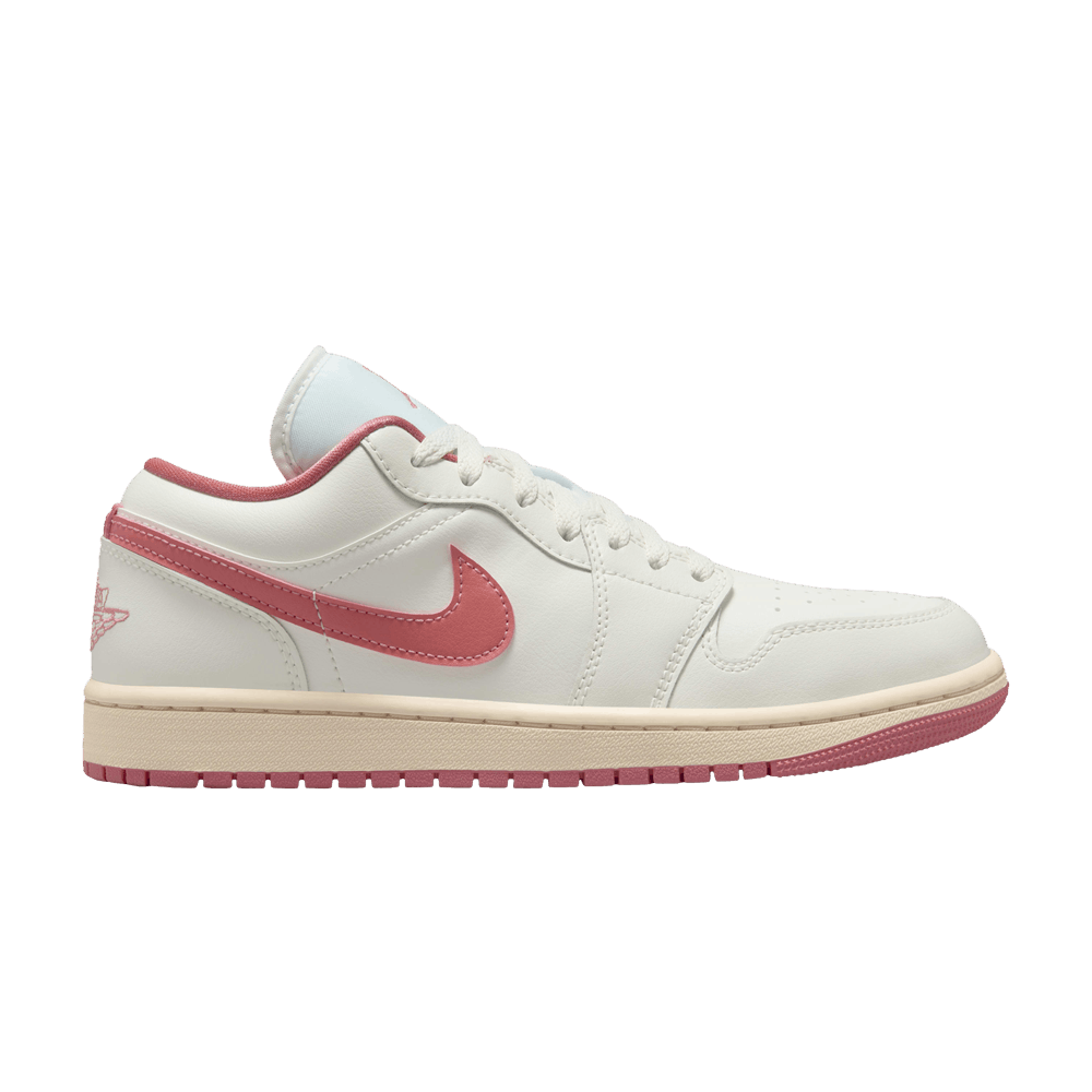 Air Jordan 1 Low Pink Salt – sneakers, beige