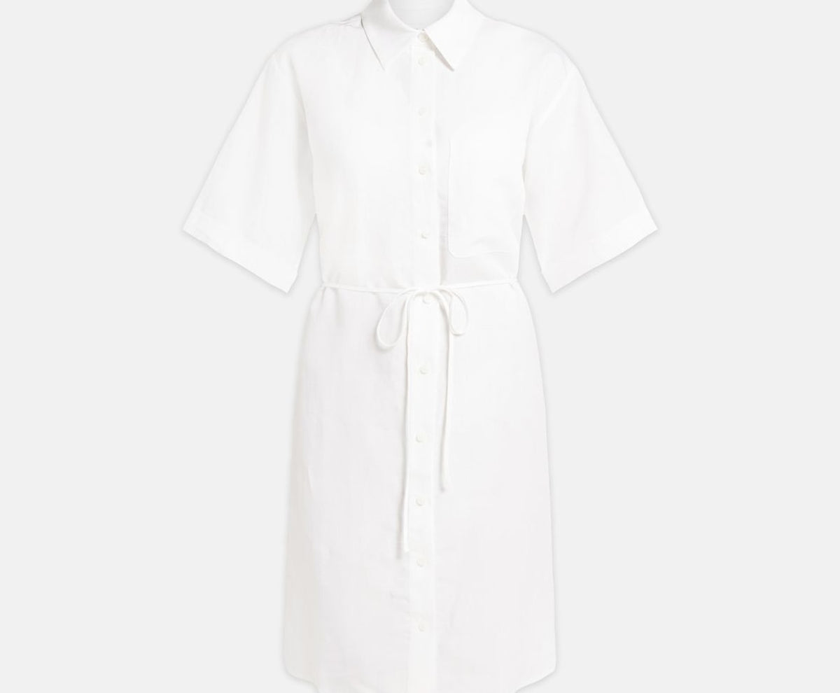 Calvin Klein Shirt dress White – ing, fehér