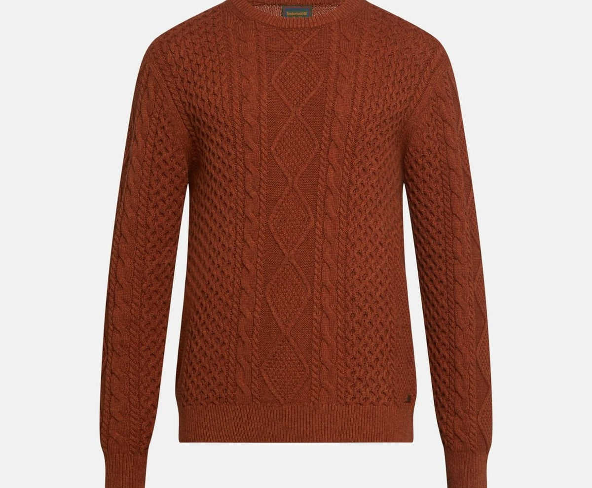 Timberland Knitted jumper Phillips Brook Cherry Red – облекло