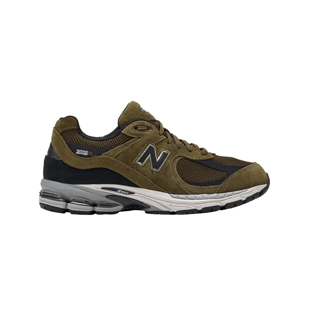 New Balance 2002R Olive Black – boty, hnědá