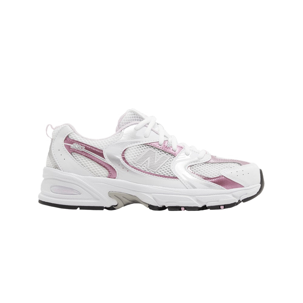 New Balance 530 Big Kid Pink Sugar – boty, bílá