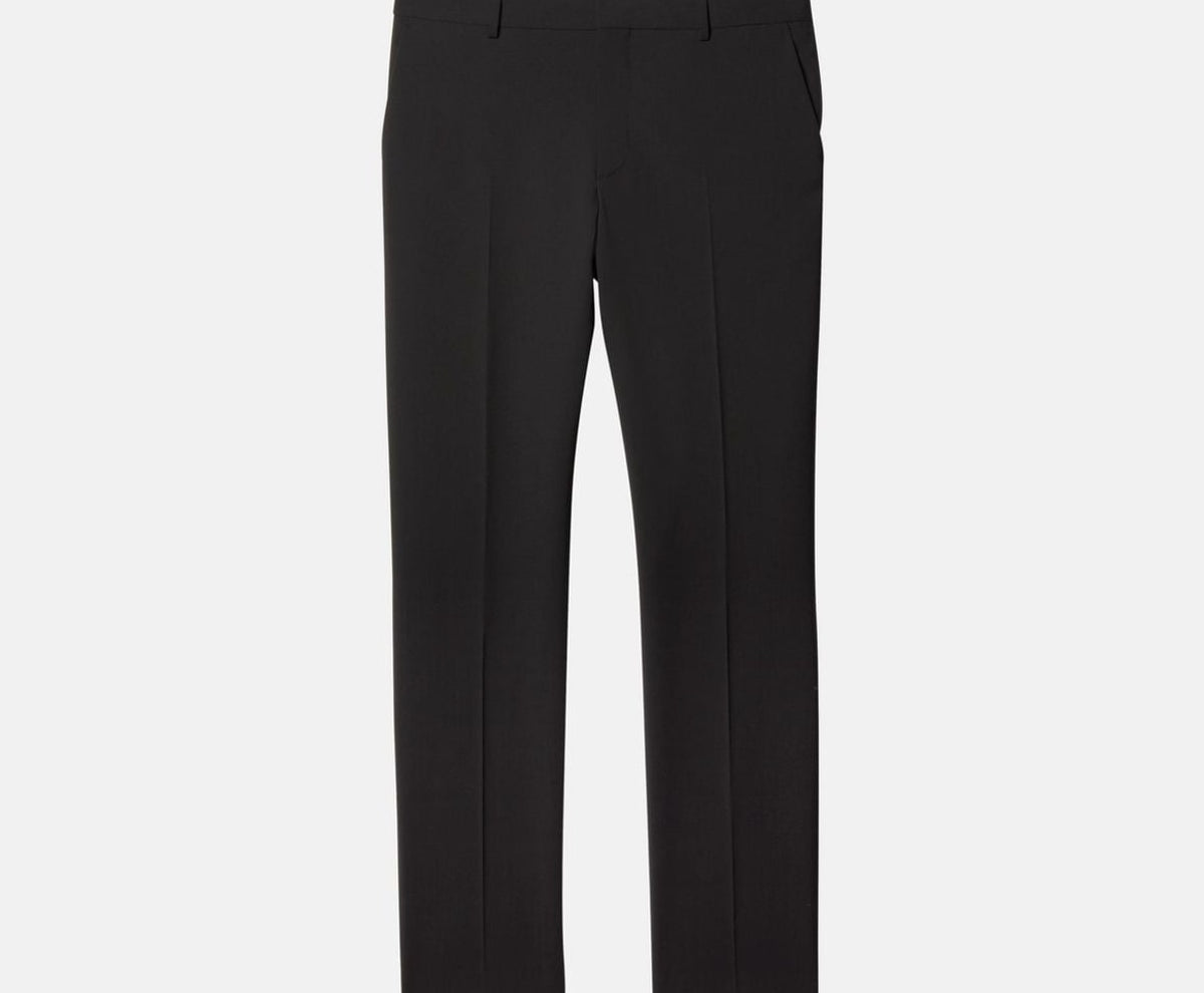 Calvin Klein Wool trousers Black – pantaloni, nero