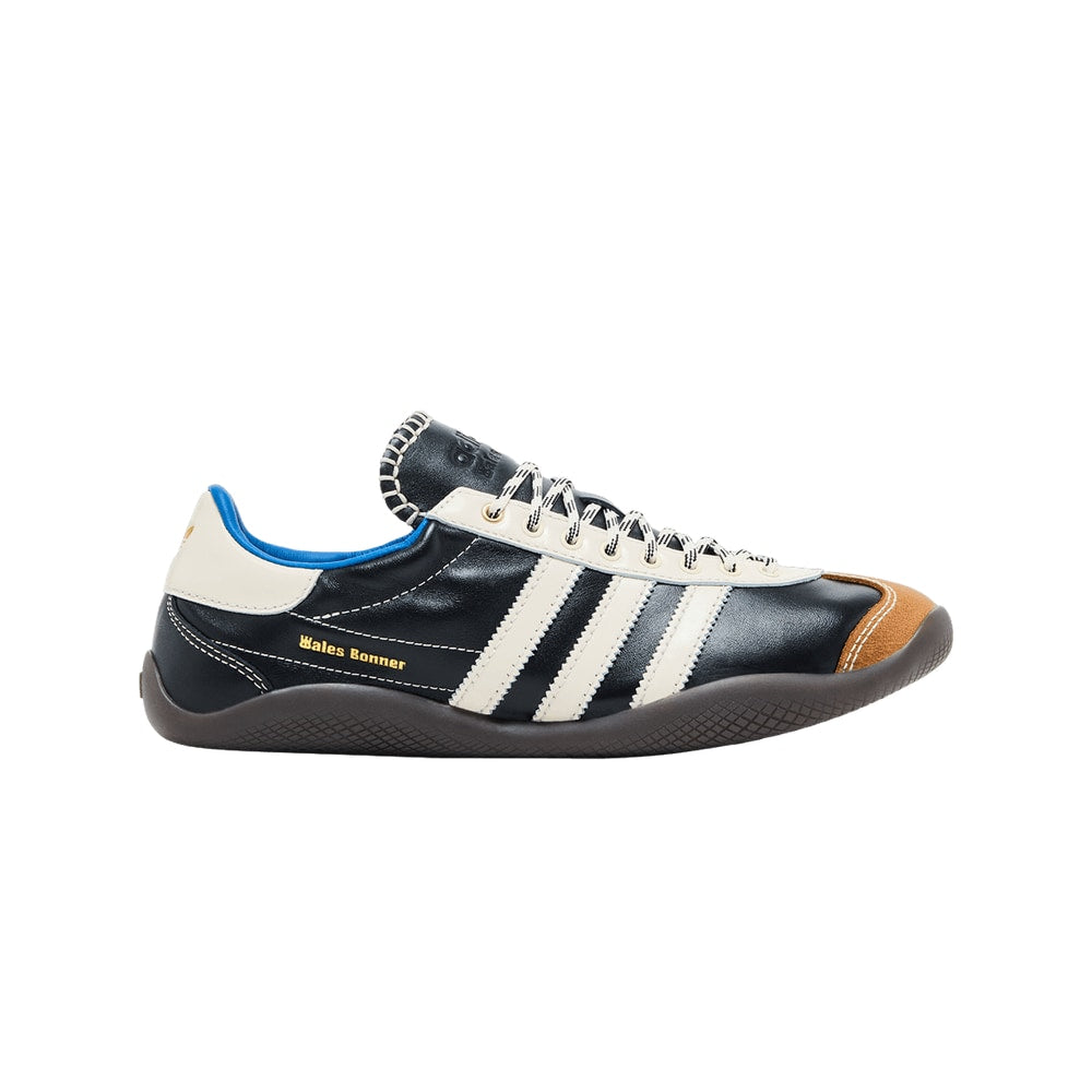 Wales Bonner x adidas Karintha OG Black Wonder White Lush Blue – tenisky, modrá