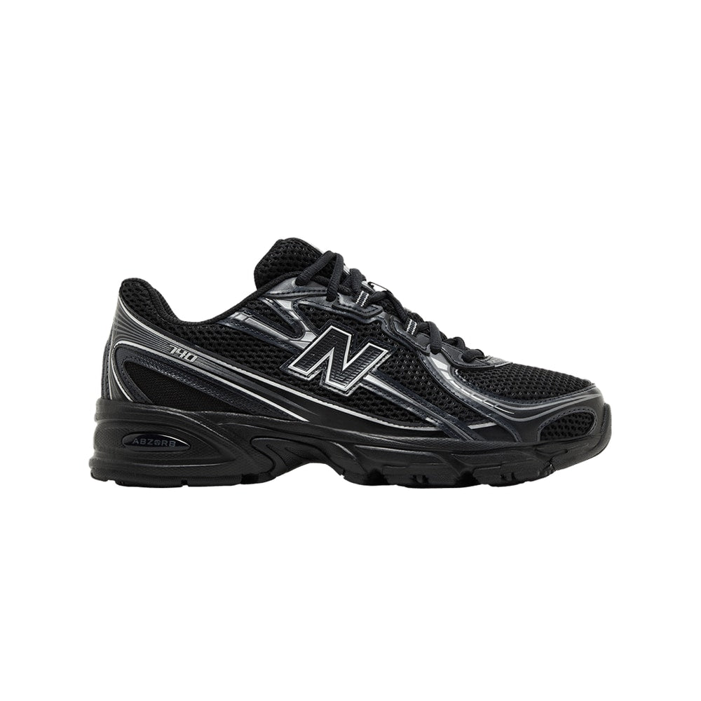 New Balance 740v2 Black Silver Metallic – boty, černá