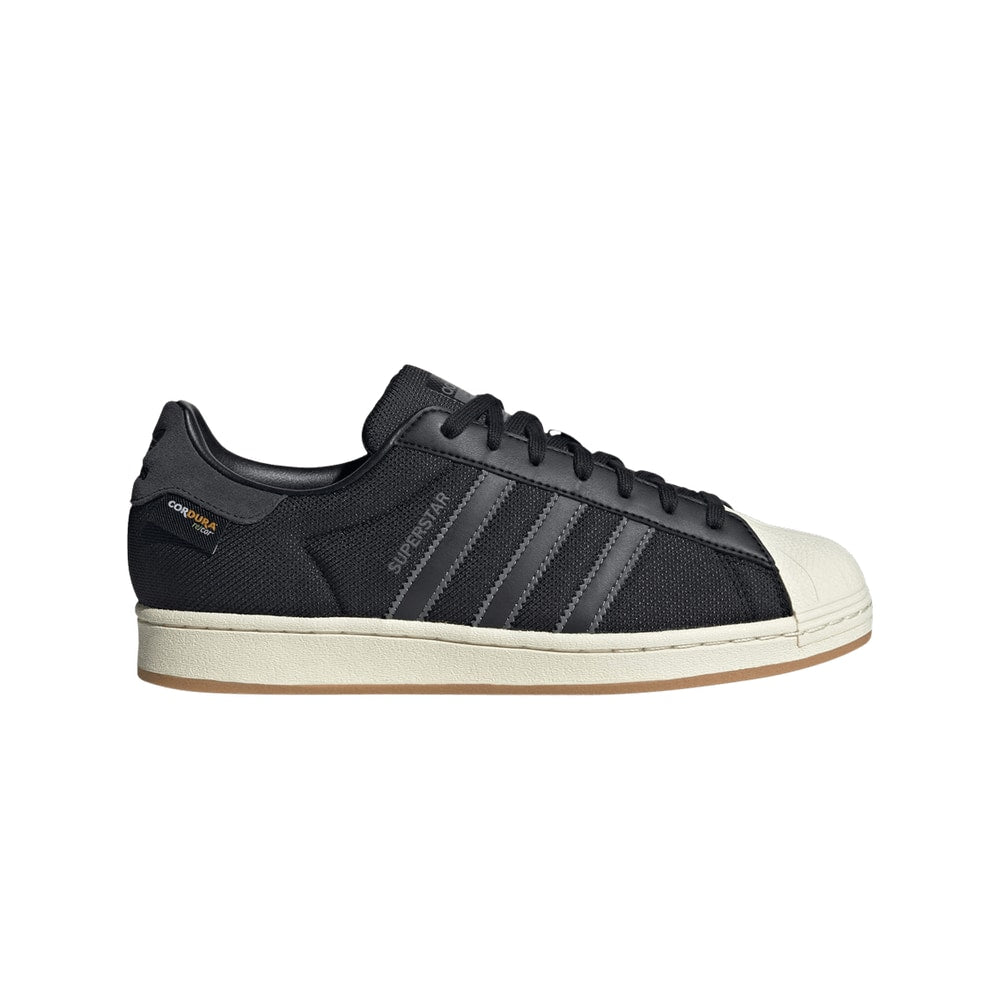 Adidas Superstar Black Carbon Gum Cordura – scarpe, nero