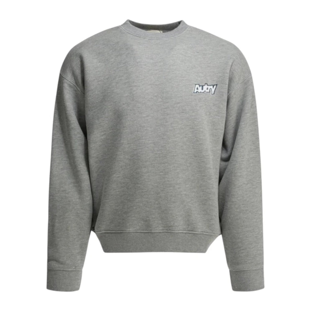 Autry Crewneck Logo Sweatshirt Grey – sudadera, gris