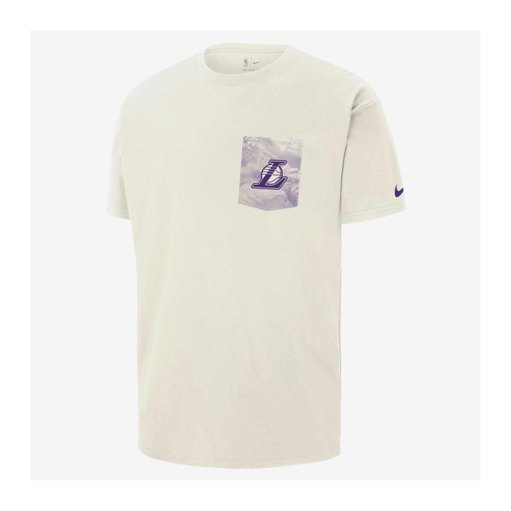 Los Angeles Lakers Courtside Men's Nike NBA Max90 Sail – vaatteet