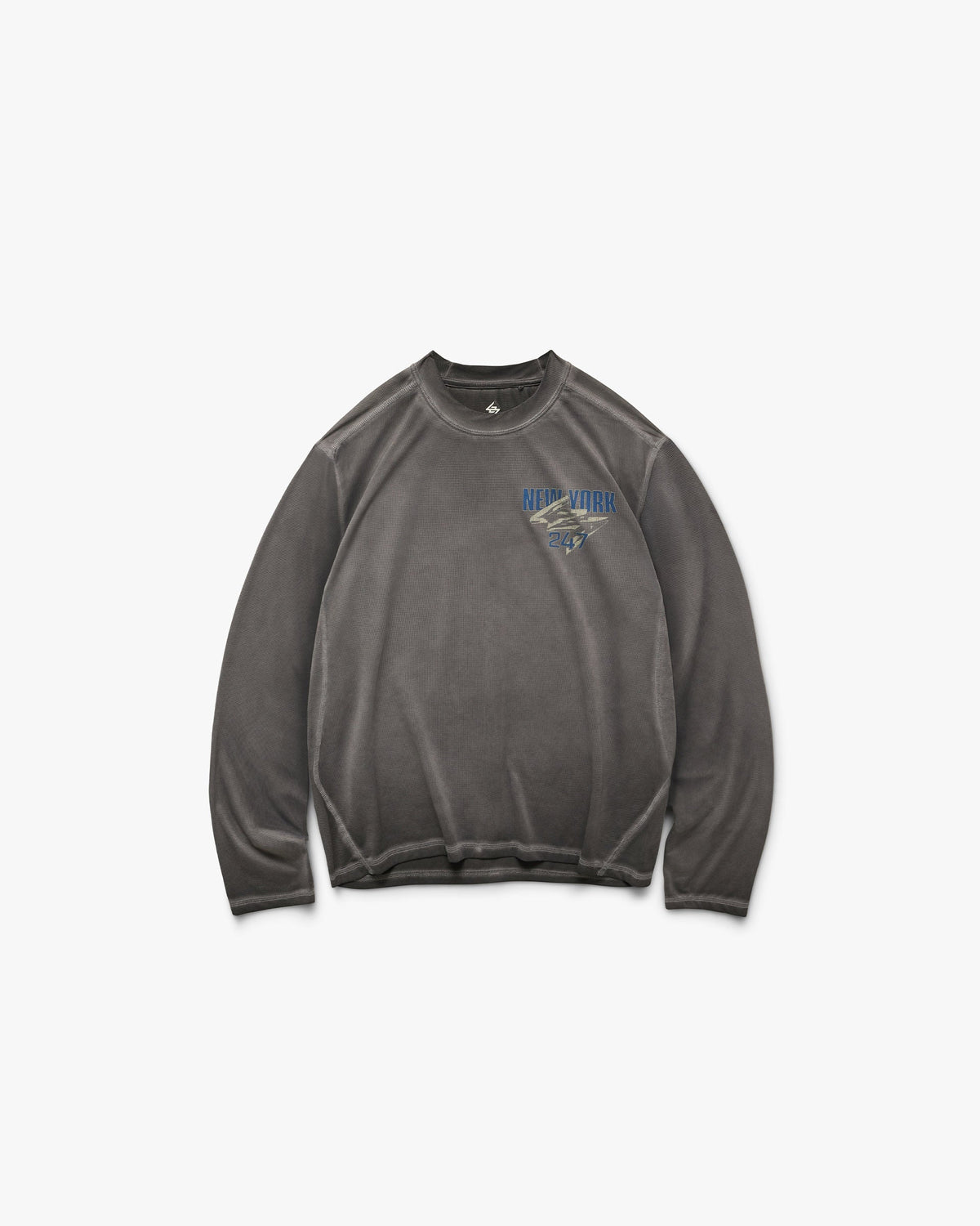Represent 247 New York Long Sleeve T-Shirt Washed Grey – koszulka