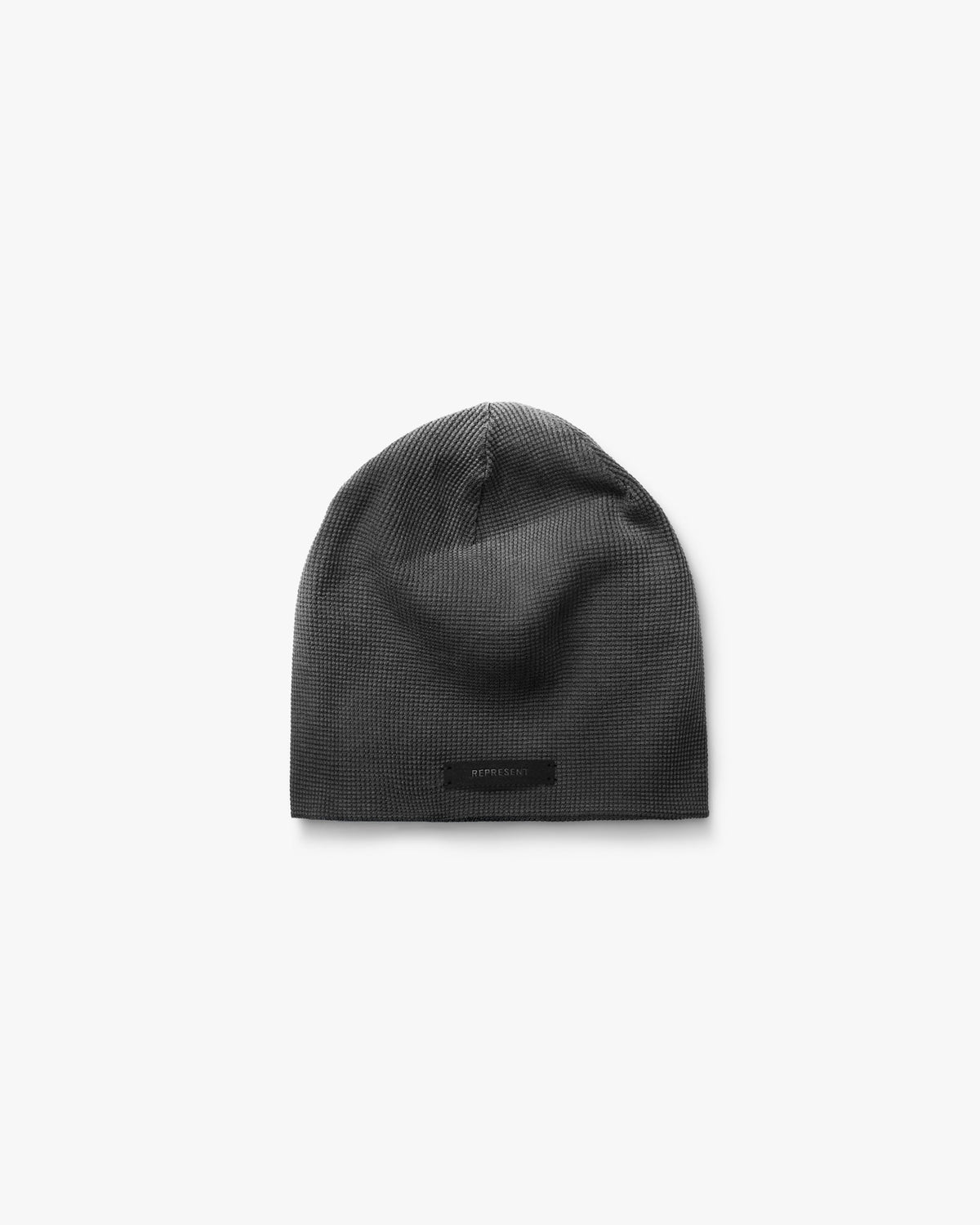 Represent Waffle Beanie Vintage Black