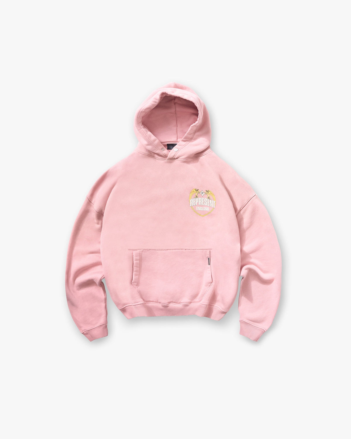 Represent Angel Border Hoodie Quartz