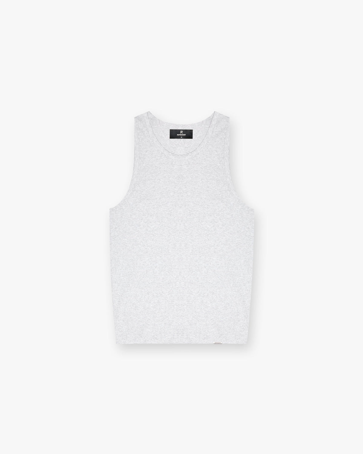 Represent Initial Rib Vest Ice Grey Marl