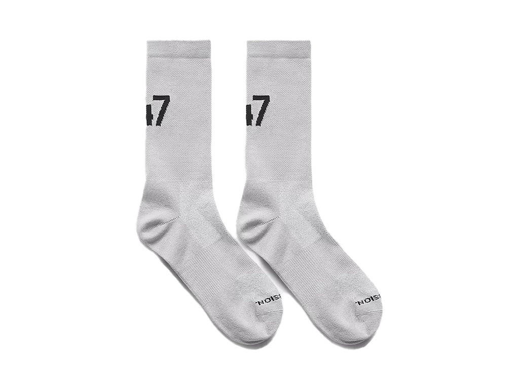 Represent 247 Numbers Race Sock Ash Grey