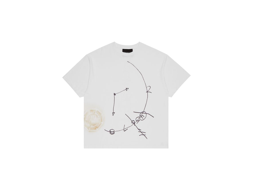 Travis Scott x Audemars Piguet Time Zones Tee White