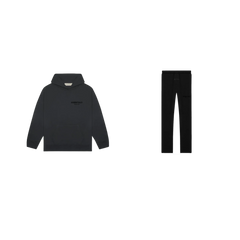 pikastore.cz - Fear of God Essentials S22 Relaxed Sweatpants + S22 Hoodie Black SET