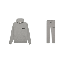 pikastore.cz Fear of God Essentials S22 Relaxed Sweatpants + S22 Hoodie Dark Oatmeal - SET