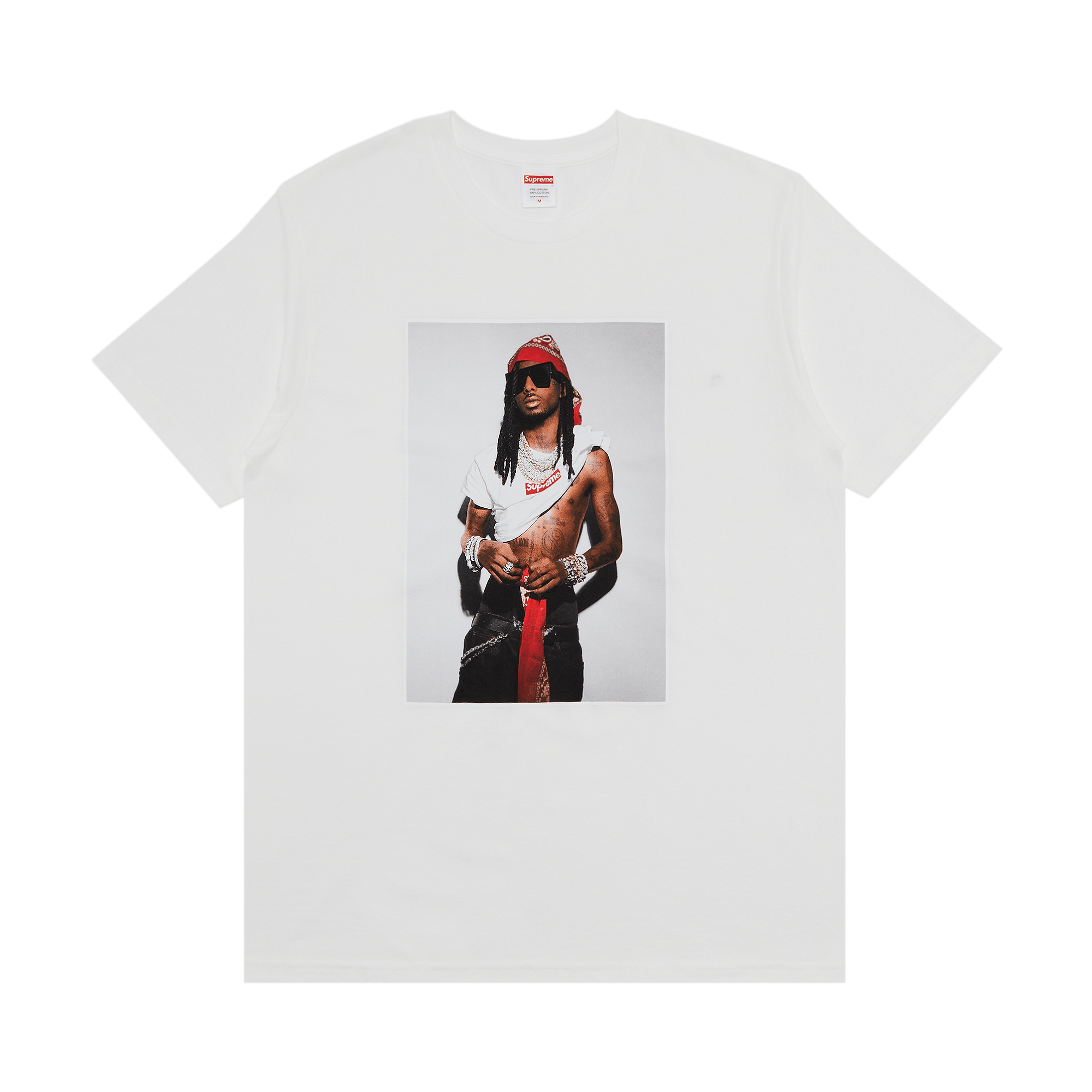 Supreme NBA Youngboy Tee White – pikastore.cz