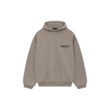 Fear of God Essentials Fleece Hoodie S24 Heather Gray - PIKASTORE