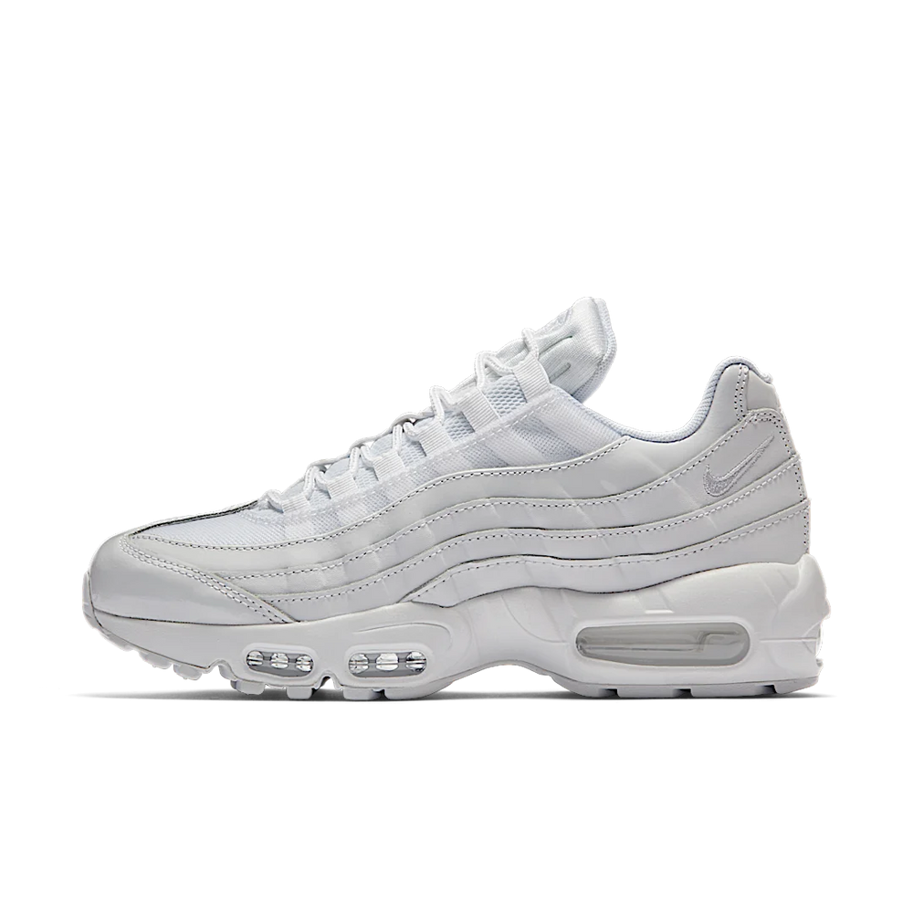 Nike Air Max 95 Recraft GS Triple White-Nike-pikastore.cz