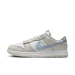 Nike Wmns Dunk Low Light Bone Armory Blue 