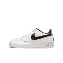 Nike Air Force 1 Low '07 LV8 Double Swoosh White Metallic Gold