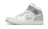 Nike Air Jordan 1 Mid SE GS Swoosh Logo - Gray Camo