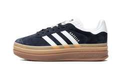 Adidas Gazelle Bold Black White Gum (Women's)