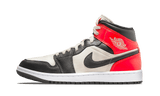 Nike Air Jordan 1 Mid Newsprint Light Orewood Brown (Women's)