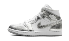 Nike Air Jordan 1 Mid SE Metallic Silver