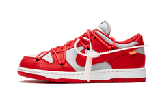 Off-White x Nike Dunk Low University Red 